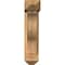 Ekena Millwork Funston Arts and Crafts Smooth Bracket w/ Offset Brace, Western Red Cedar, 5 1/2"W x 16"D x 24"H BKT0604X16X24FST03SWR - alternate 2